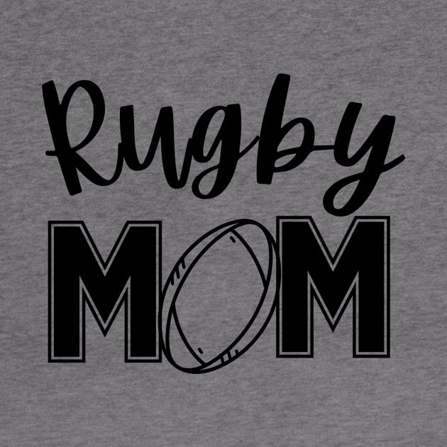 Rugby Mom Fun by Lottz_Design 